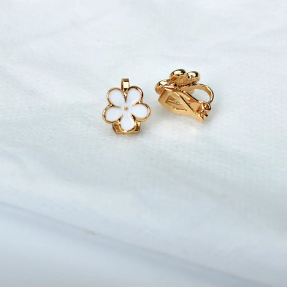 Korean Enamel Flower Clip