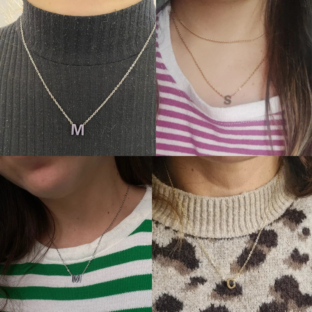 Initial A-Z Letter Necklace