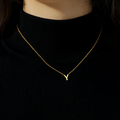 Initial A-Z Letter Necklace
