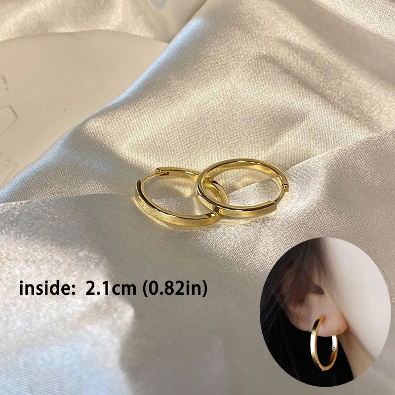 Twisted Hoop Earrings