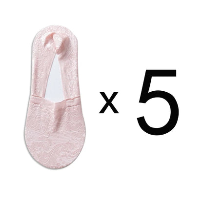 Lace Flower Short Socks