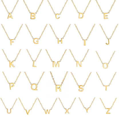 Initial A-Z Letter Necklace