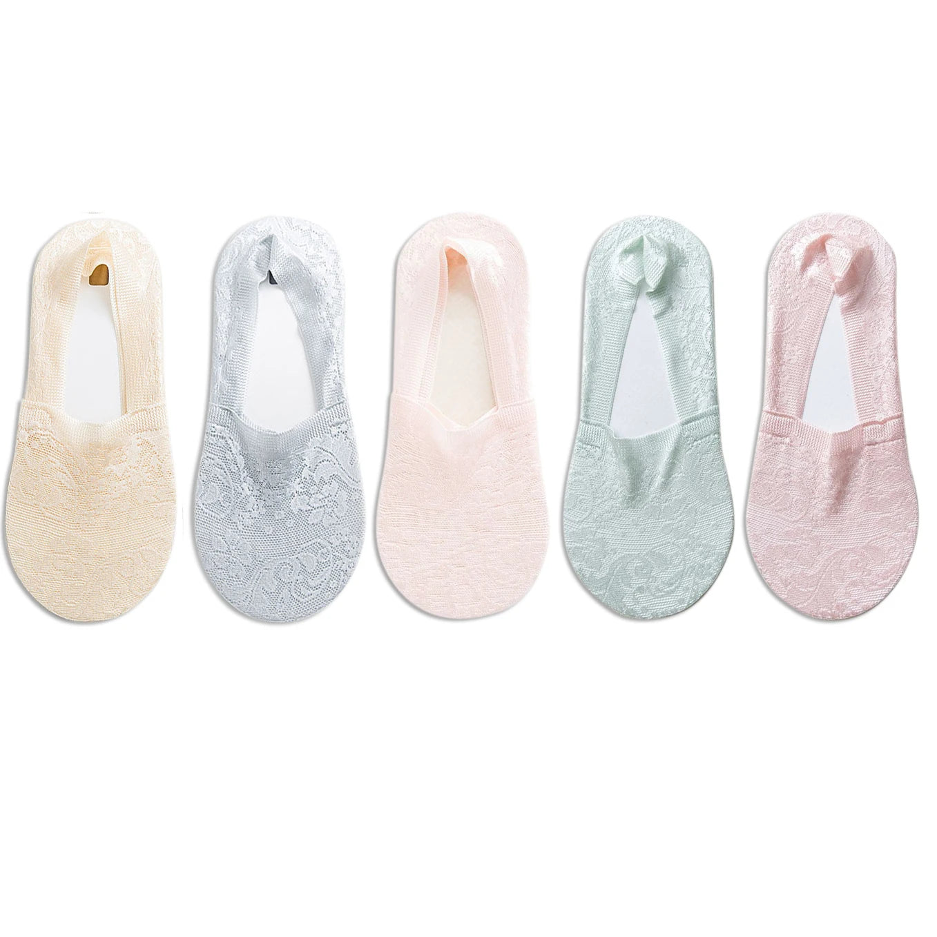 Lace Flower Short Socks