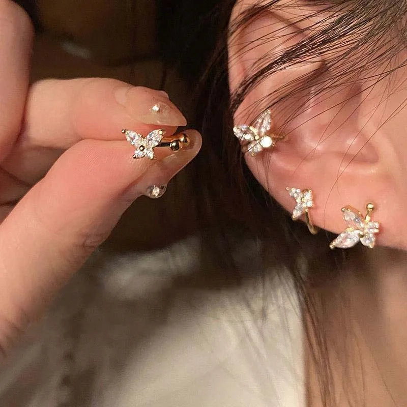 Butterfly Ear Clip