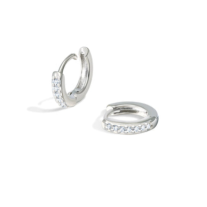 Hoop Earrings Crystal