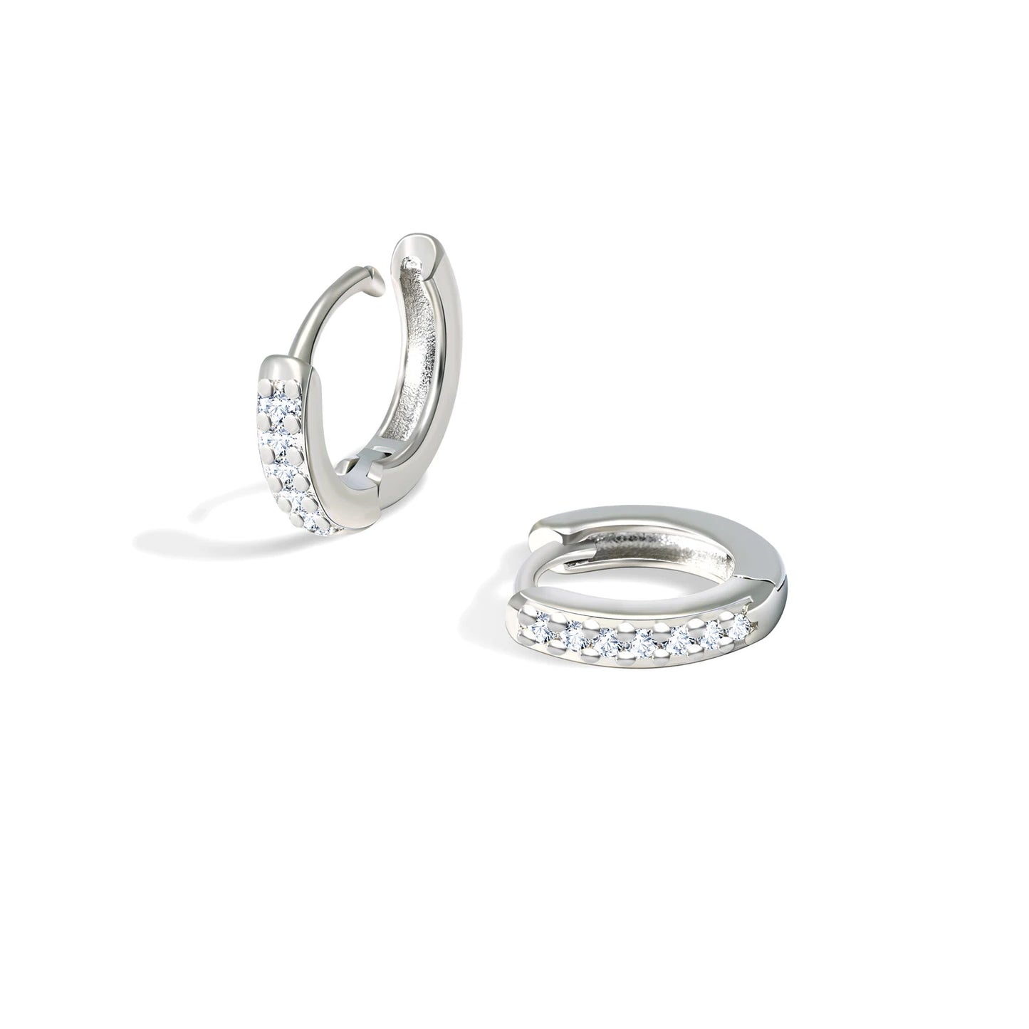 Hoop Earrings Crystal