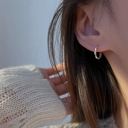 Twisted Hoop Earrings