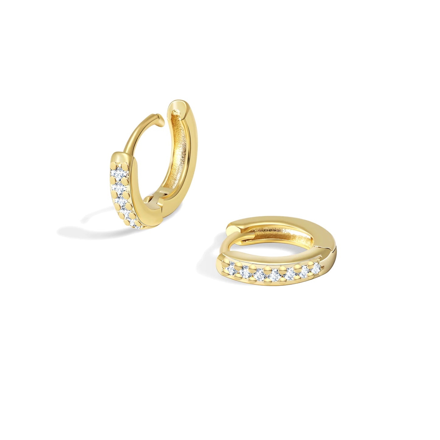 Hoop Earrings Crystal