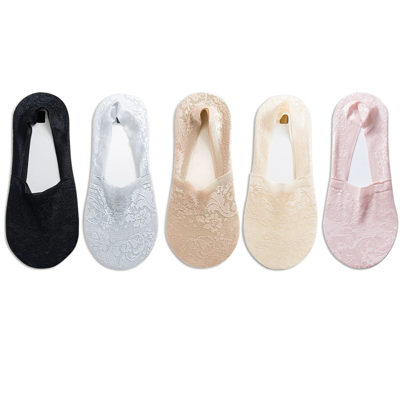 Lace Flower Short Socks