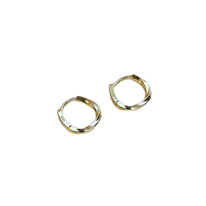 Twisted Hoop Earrings