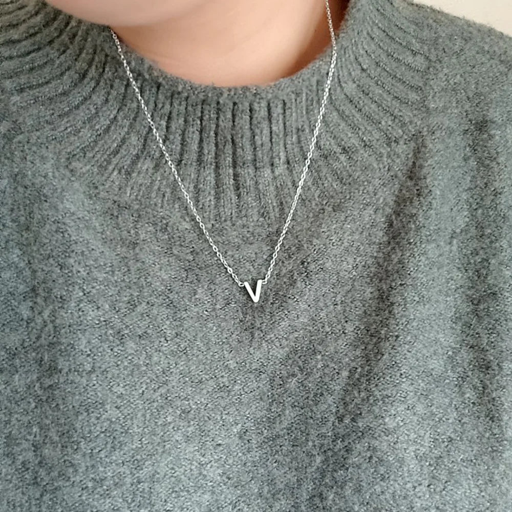 Initial A-Z Letter Necklace