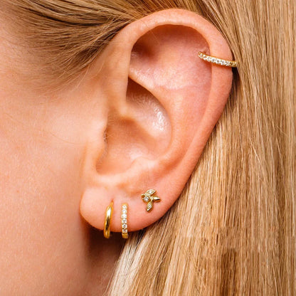 Hoop Earrings Crystal