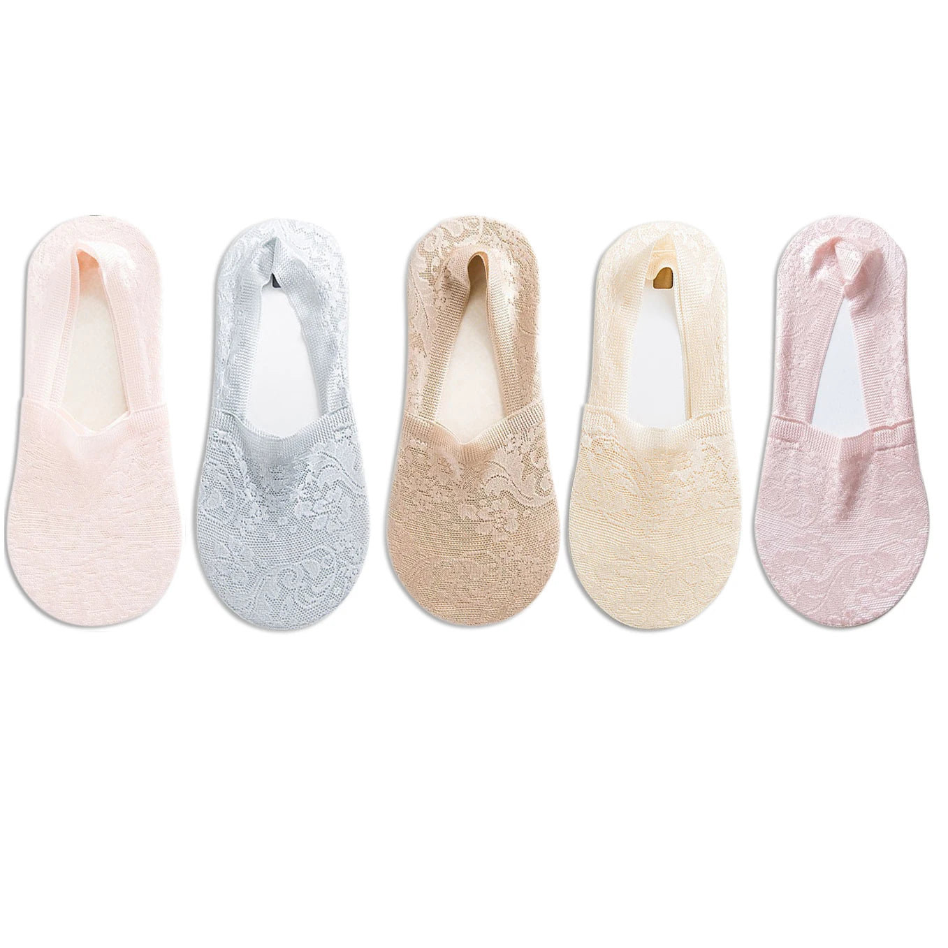 Lace Flower Short Socks