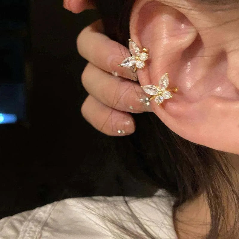 Butterfly Ear Clip