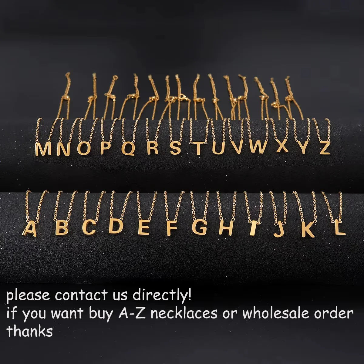 Initial A-Z Letter Necklace
