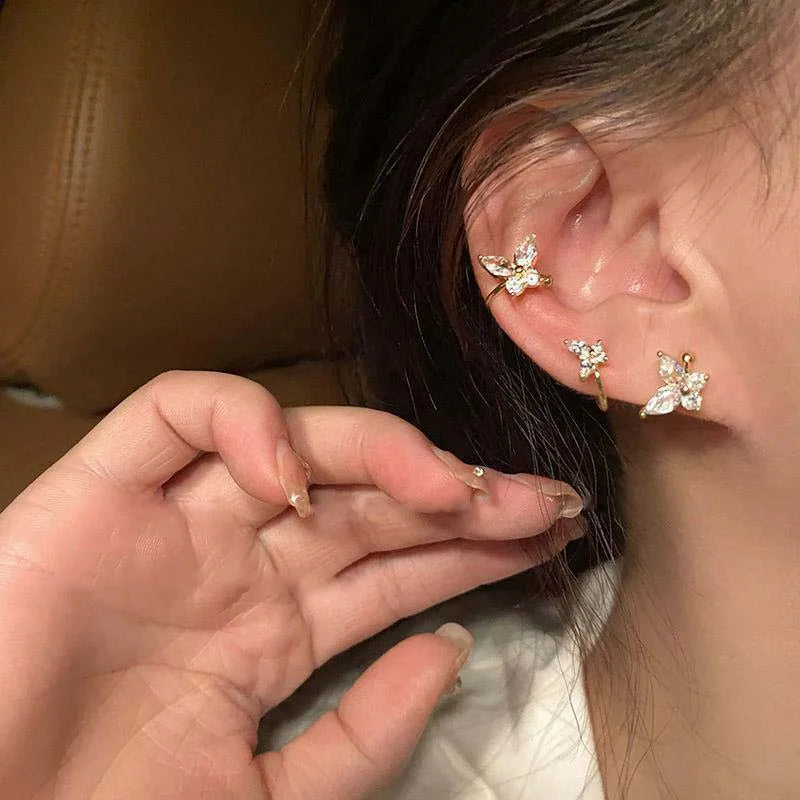 Butterfly Ear Clip