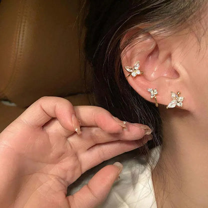 Butterfly Ear Clip