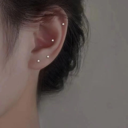 Mini Rhinestones Earrings