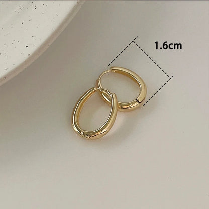 Twisted Hoop Earrings